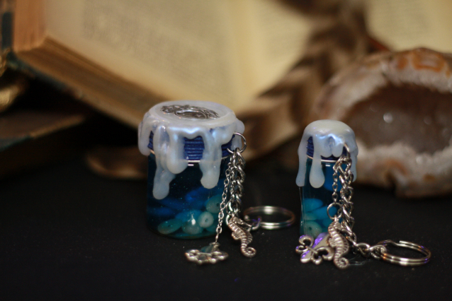 Minilektvar modrý amazonit malý