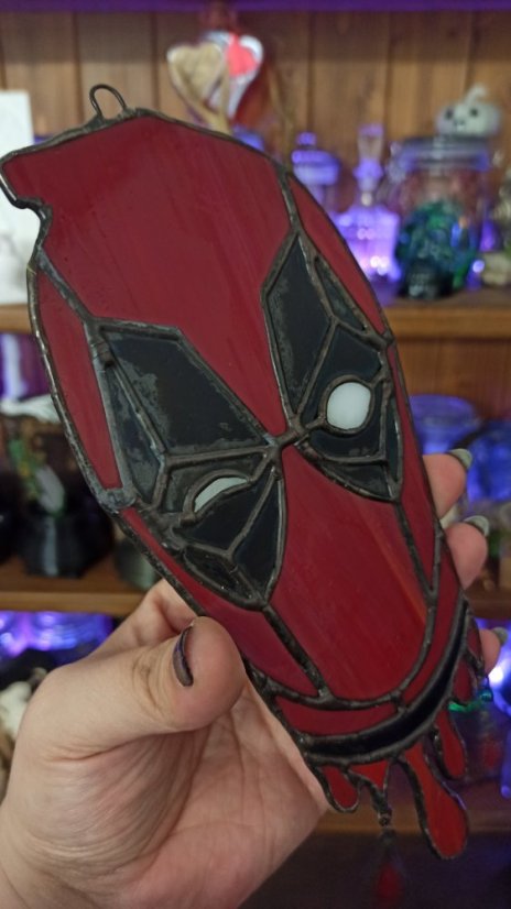 Závěsná vitráž Mr. Pool