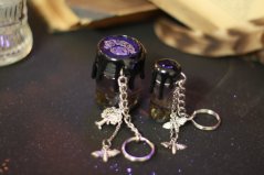 Minilektvar černý labradorit malý