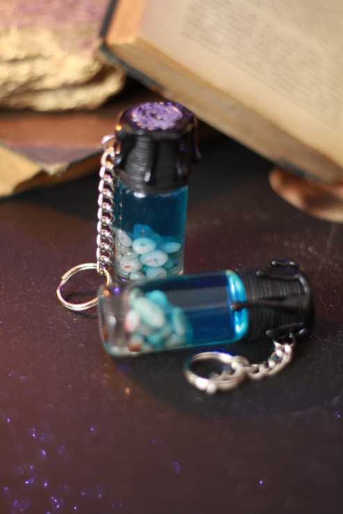 Minilektvar modrý amazonit střední