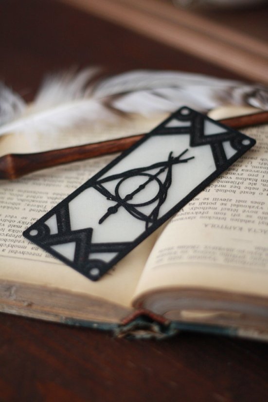 Destičky do lucerny Harry Potter - Design: relikvie smrti