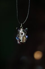 Medvídek 4 duhový modrý