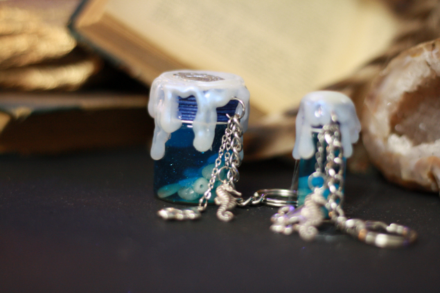 Minilektvar modrý amazonit malý