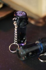 Minilektvar černý obsidián střední