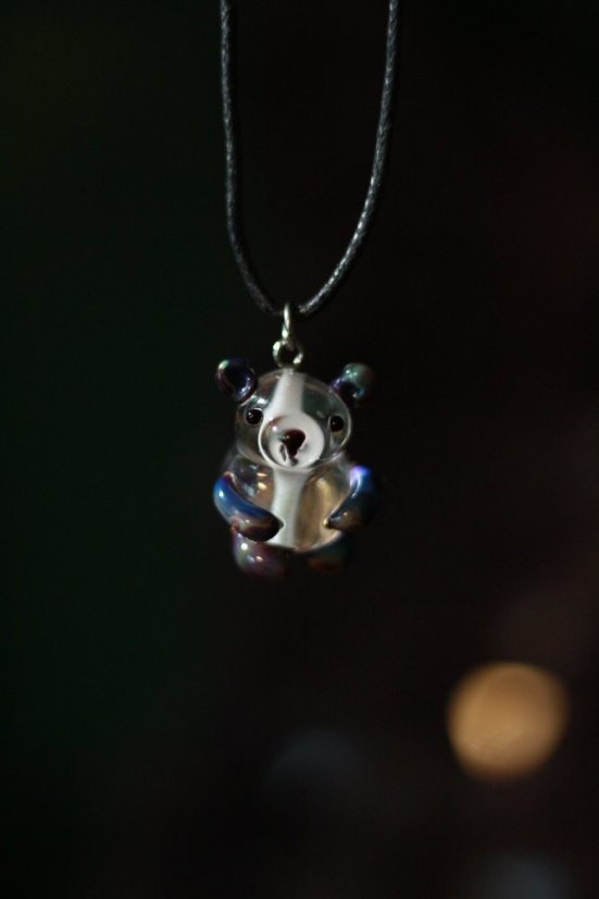 Medvídek 4 duhový modrý