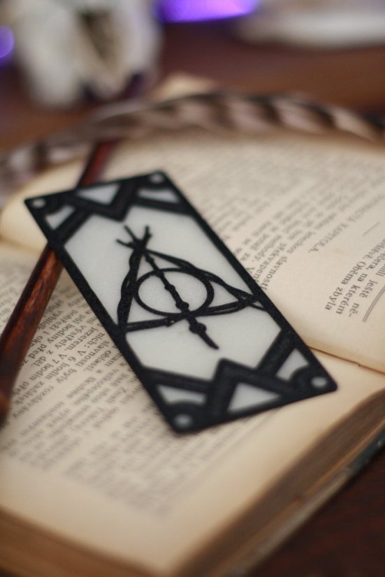 Destičky do lucerny Harry Potter - Design: relikvie smrti